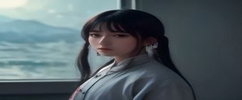 无敌流浪汉5街头法师角色形象，手持破旧法杖，周围环绕蓝紫色元素能量